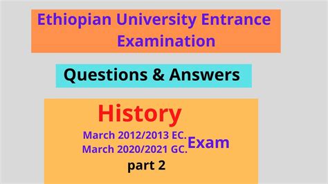 EXAM I. . Ethiopian university entrance examination questions pdf